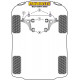 E CLASS Powerflex Bucșă spate braț față Mercedes-Benz E CLASS W124 (1984 - 1996) | race-shop.ro