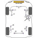 240 (1975 - 1993) Powerflex Bucșă spate braț față Volvo 240 (1975 - 1993) | race-shop.ro