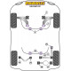 Golf MK7 GTE Powerflex Bucșă bară antiruliu spate 19.6mm Volkswagen Golf MK7 GTE | race-shop.ro