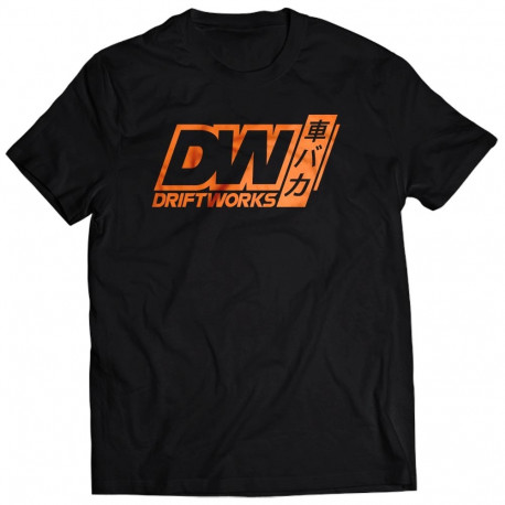 Tricouri Tricou DRIFTWORKS DW Baka, negru | race-shop.ro