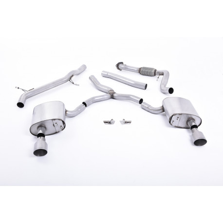 SISTEME DE EVACUARE Milltek Tobă Cat-back Milltek A4 2 TFSI 2016-2021 | race-shop.ro