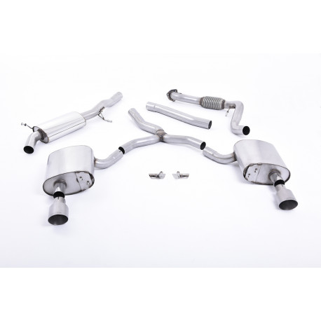 SISTEME DE EVACUARE Milltek Tobă Cat-back Milltek A4 2 TFSI 2016-2021 | race-shop.ro