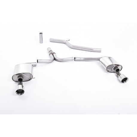 SISTEME DE EVACUARE Milltek Tobă Cat-back Milltek A4 3 TDi 2008-2011 | race-shop.ro