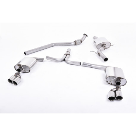 SISTEME DE EVACUARE Milltek Tobă Cat-back Milltek A5 Coupé S 2008-2012 | race-shop.ro