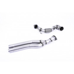 Downpipe lărgit fătă catalizator Milltek RS3 Sportback 400PS 2017-2018