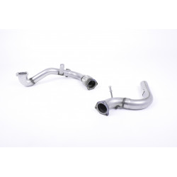 Downpipe lărgit fătă catalizator Milltek Fiesta Mk8 1.0T 2017-2019