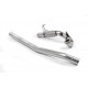 SISTEME DE EVACUARE Milltek Downpipe lărgit fătă catalizator Milltek Golf MK7 R 2014-2016 | race-shop.ro