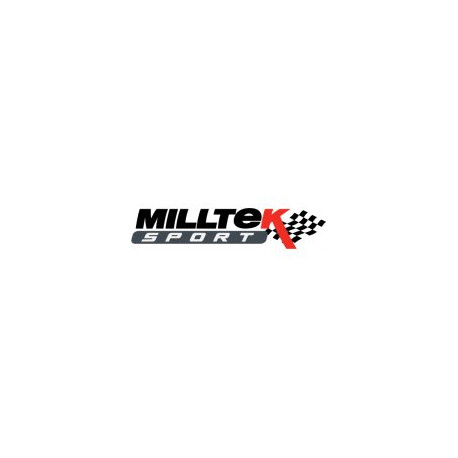 SISTEME DE EVACUARE Milltek Tobă Cat-back Milltek Golf MK7 R 2014-2016 | race-shop.ro