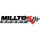SISTEME DE EVACUARE Milltek De la catalizatorul secundar Milltek Stinger GT 3,3 2018-2019 | race-shop.ro