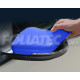 Spray și folie auto Kit vopsea cauciucată albastră FOLIATEC NEON BLUE + BASECOAT | race-shop.ro