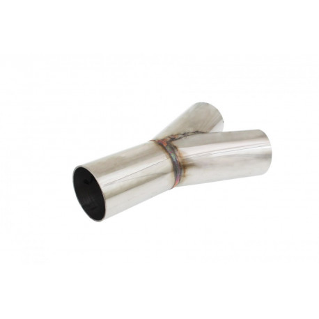 Cuple, reducții Y Reducție 45° evacuare 76/76mm, inox | race-shop.ro