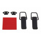 Siguranțe capotă Kit universal fixare cu eliberare rapida pentru bara de protectie, Mărime S/ L | race-shop.ro