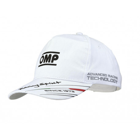 Sepci, Căciuli Șapcă OMP racing spirit alb | race-shop.ro