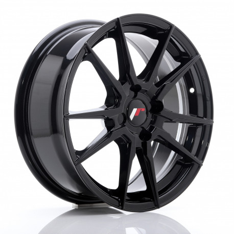 Jante Jante Japan Racing JR21 17x7 ET25-40 4H BLANK Glossy Black | race-shop.ro