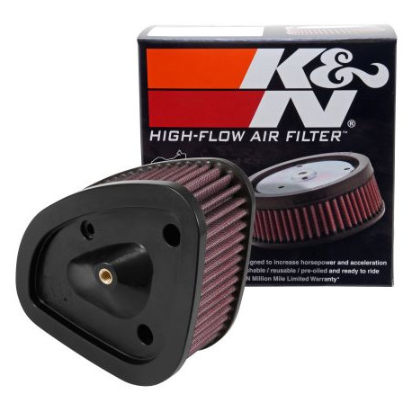 Filtru ear pentru cutia originală moto FILTRU AER SPORT K&N HD-1717 | race-shop.ro