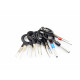 Cabluri, conectori și terminale Set îndepartare pini, 11 bucăți | race-shop.ro
