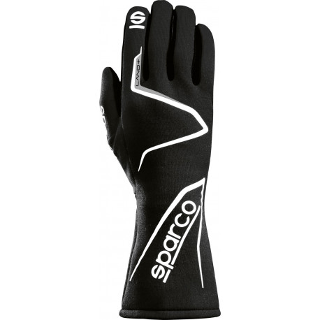 Mănuși Mănuși Sparco LAND+ FIA omologare (cusătură interior) negru | race-shop.ro