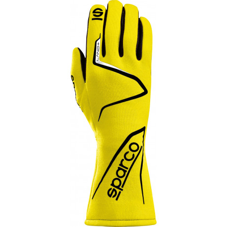 Mănuși Mănuși Sparco LAND+ FIA omologare (cusătură interior) galben | race-shop.ro