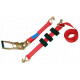 Chingi ancorare și accesorii Clichet cu curea și cârlige 3m / 5T / 50mm | race-shop.ro
