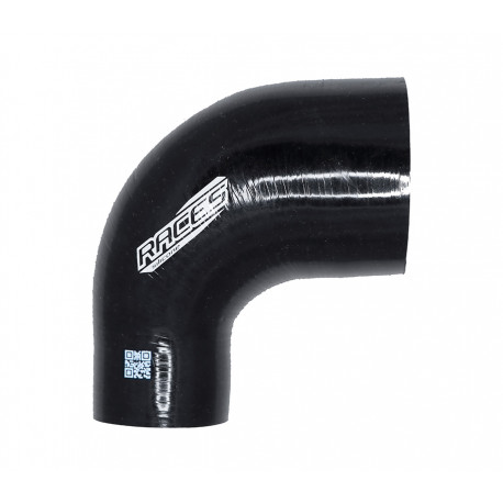 Cot 90° reducție Cot de reducție siliconic RACES Silicone 90° , 51mm (2") la 57mm (2,25") | race-shop.ro