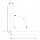 Cot 90° Cot silicon RACES Silicone 90° - 38mm (1,5") | race-shop.ro