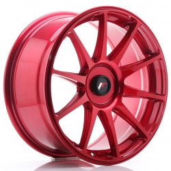 Jante Japan Racing JR11 18x8,5 ET35-40 Blank Platinum Red
