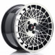 Discuri aluminiu Jante Japan Racing JR14 16x8 ET15 4x100 Black Machined | race-shop.ro