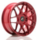Discuri aluminiu Jante Japan Racing JR18 17x7 ET20-40 Blank Platinum Red | race-shop.ro