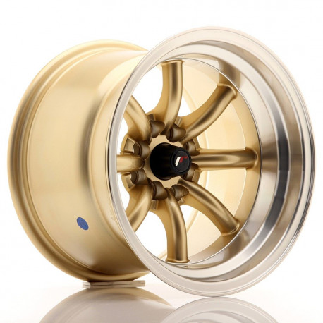 Jante Jante Japan Racing JR19 15x10,5 ET-32 4x100/114 Gold | race-shop.ro