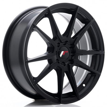 Jante Jante Japan Racing JR21 17x7 ET40 5x100/114 Matt Black | race-shop.ro