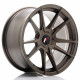 Jante Jante Japan Racing JR21 17x9 ET25-35 Blank Matt Bronze | race-shop.ro