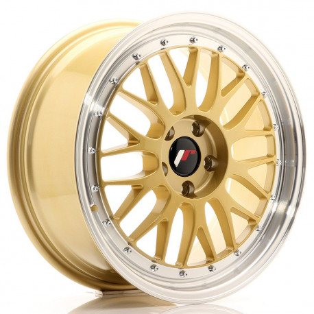 Jante Jante Japan Racing JR23 18x8 ET40 5x112 Gold w/Machined Lip | race-shop.ro