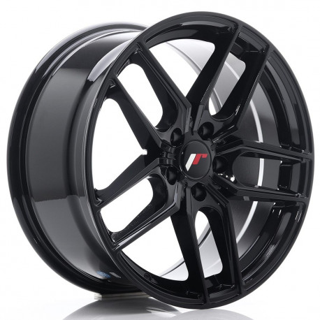 Jante Jante Japan Racing JR25 18x8,5 ET40 5x112 Glossy Black | race-shop.ro
