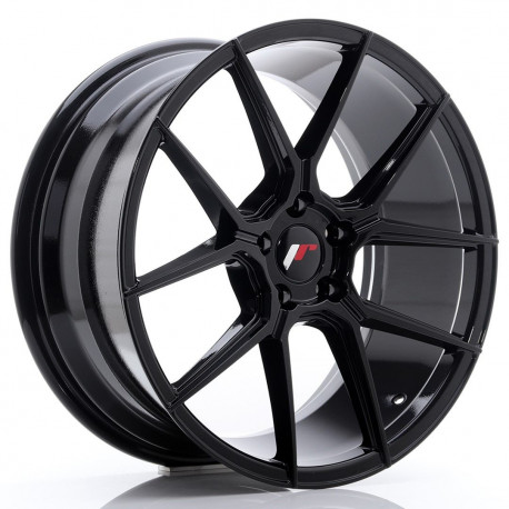 Jante Jante Japan Racing JR30 19x8,5 ET40 5x112 Glossy Black | race-shop.ro