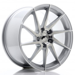 Jante Japan Racing JR36 18x9 ET35 5x120 Silver Brushed Face