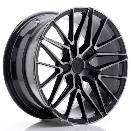 Jante Jante Japan Racing JR38 18x9 ET20-45 5H BLANK Black Brushed w/Tinted Face | race-shop.ro