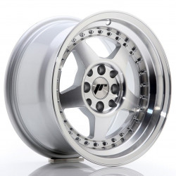 Jante Japan Racing JR6 15x8 ET15 4x100/114 Silver Machined