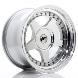 Jante Japan Racing JR6 16x9 ET0-20 BLANK Silver Machined