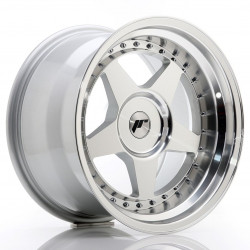 Jante Japan Racing JR6 17x10 ET0-20 BLANK Silver Machined