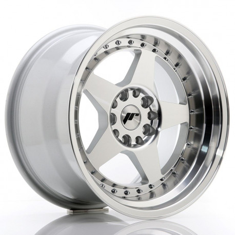 Jante Jante Japan Racing JR6 17x10 ET20 5x114/120 Silver Machined | race-shop.ro