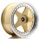 Jante Jante Japan Racing JR6 18x8,5 ET20-40 BLANK Gold w/Machined Lip | race-shop.ro