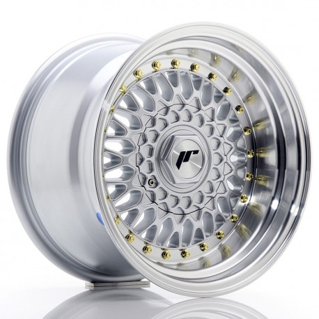 Jante Jante Japan Racing JR9 15x9 ET10 4x100/108 Silver w/Machined Lip | race-shop.ro