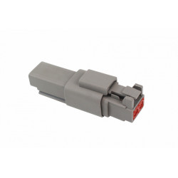 Conector DTM rezistent la apă cu 2-8 pini pentru cablu de 0,75-1,5 mm2