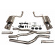 Cat backs RACES Tobă, Cat back pentru BMW F18 F10 520/525/528/535 2.0T/3.0T 10-16 | race-shop.ro