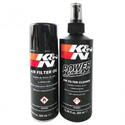 Set de curățare și întreținere K&amp;N pentru filtru de aer sport.