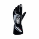 Mănuși Mănuși OMP First EVO cu FIA (cusătură exterior) negru / gri / alb | race-shop.ro