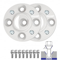Set 2buc distanțiere (cu stift) pentru Audi 80&nbsp;B2 FL&nbsp;- 40mm, 4x100, 57,1