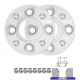Distanțiere pentru model dedicat Set 2buc distanțiere (cu stift) pentru Ford Escort V - 40mm, 4x108, 63,4 | race-shop.ro
