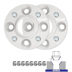 Set 2buc distanțiere (cu stift) pentru Ford Tourneo Courier  - 40mm, 4x108, 63,4
