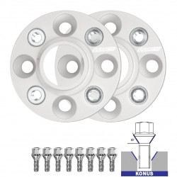 Set 2buc distanțiere (cu filet) pentru Volkswagen Pointer&nbsp;G3&nbsp;- 20mm, 4x100, 57,1